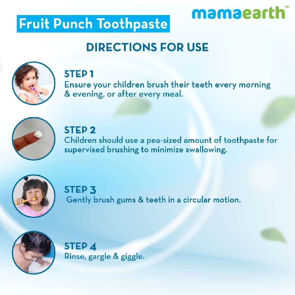 Mamaearth Fruit Punch Toothpaste - Image 7