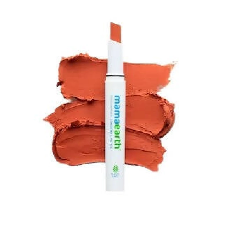 Mamaearth Moisture Matte Longstay Lipstick - Citrus Nude - Image 2