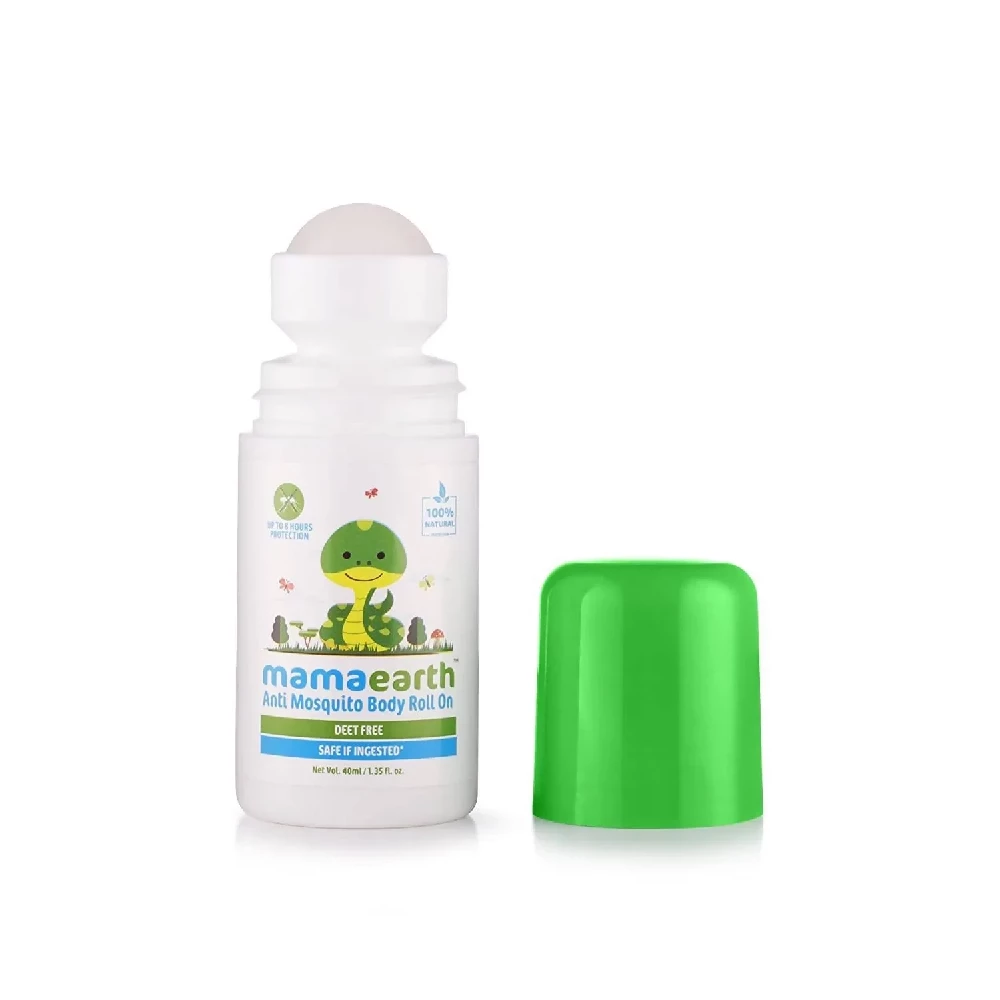 Mamaearth Natural Anti Mosquito Body Roll On For Kids - Image 1