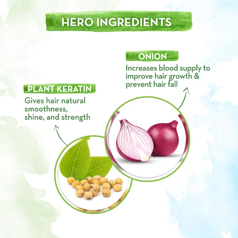 Mamaearth Onion Anti Hair Fall Express Kit with Shampoo + Conditioner for Hair Fall Control - Image 5