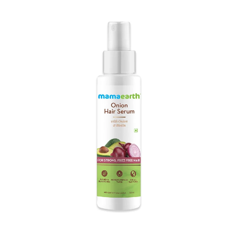 Mamaearth Onion Hair Serum with Onion & Biotin for Strong Frizz -Free Hair - Image 2