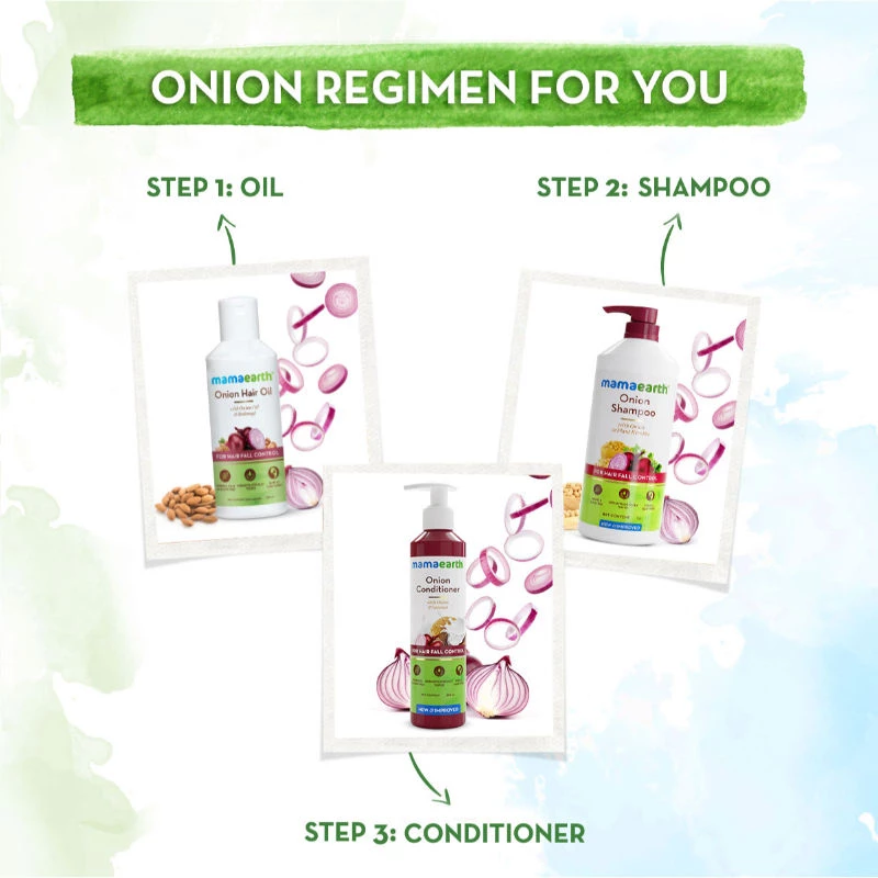 Mamaearth Onion Shampoo For Hair Fall Control & Hair Growth With Onion & Plant Keratin - Image 7