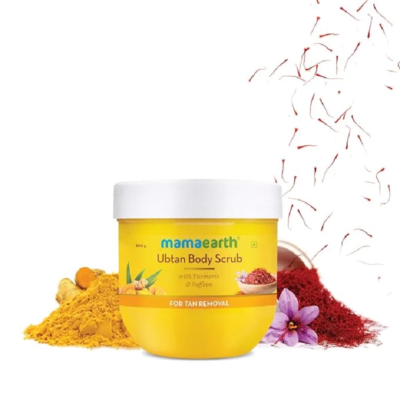 Mamaearth Ubtan Body Scrub Mamaearth Ubtan Body Scrub-Pack Size-200 g