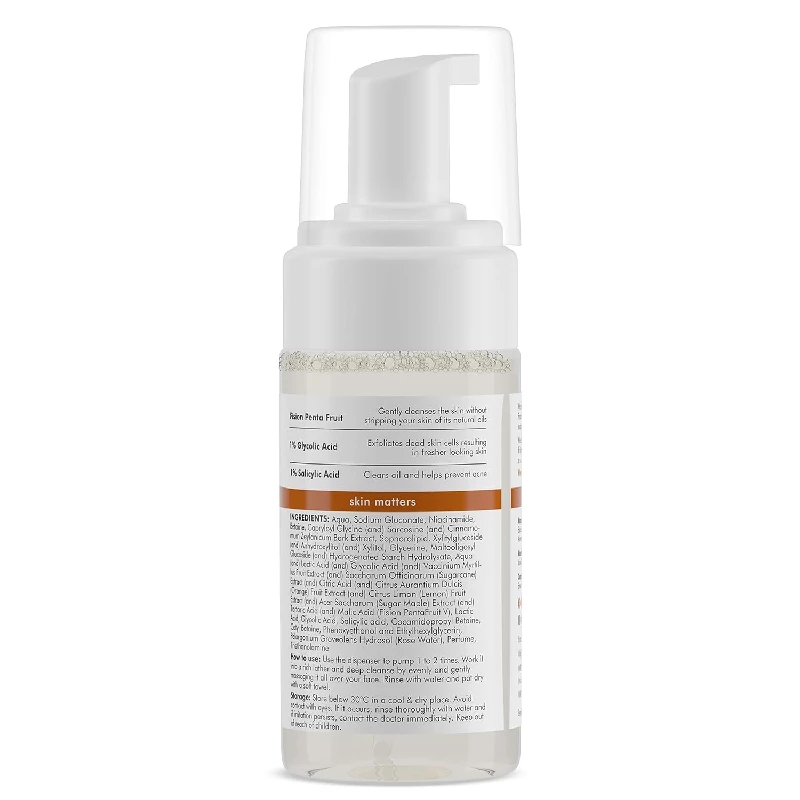 Man Matters 1% Salicylic Acid Oil Control Face & Beard Wash For Men - Image 2