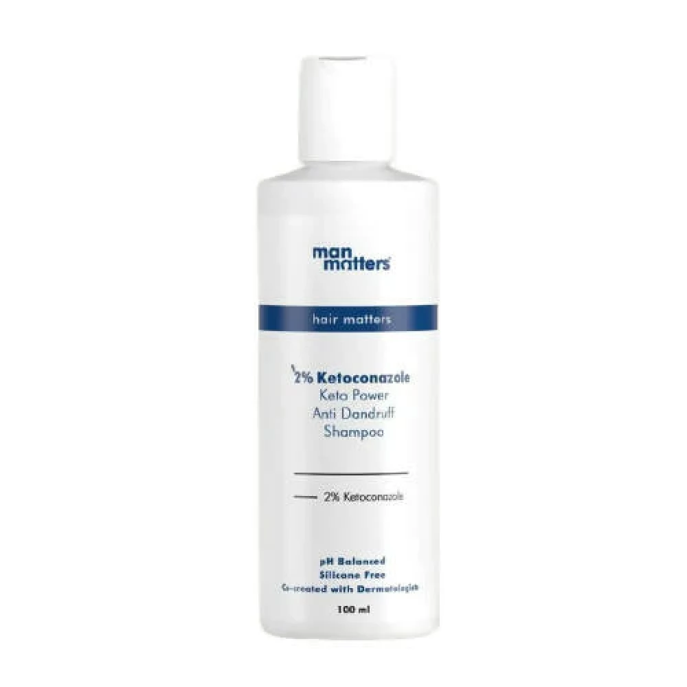 Man Matters 2% Ketoconazole Anti Dandruff Shampoo Man Matters 2% Ketoconazole Anti Dandruff Shampoo-Pack Size-100 ml