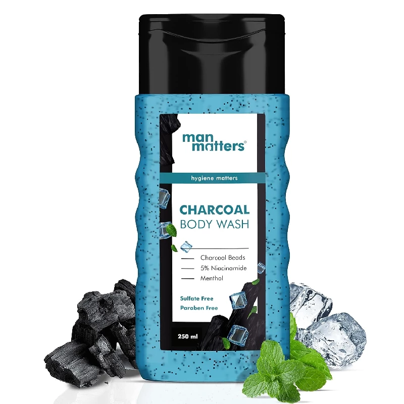 Man Matters 3 in 1 Action Charcoal & Menthol Body Wash With Menthol Man Matters 3 in 1 Action Charcoal & Menthol Body Wash With Menthol-Pack Size-250 ml