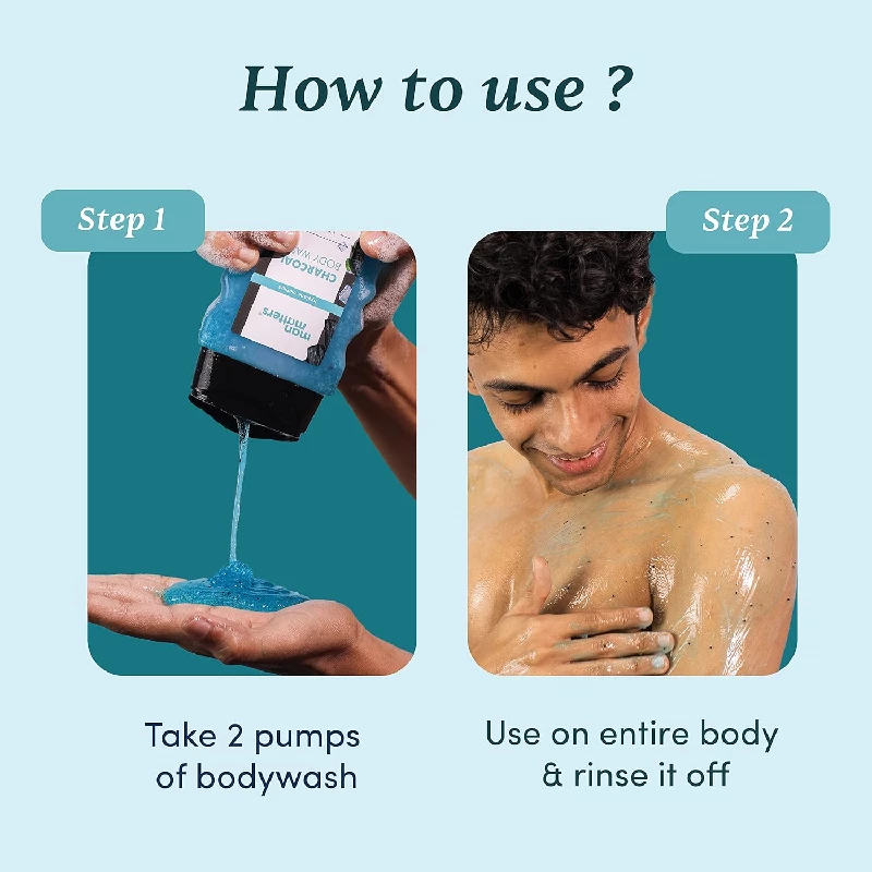 Man Matters 3 in 1 Action Charcoal & Menthol Body Wash With Menthol - Image 5