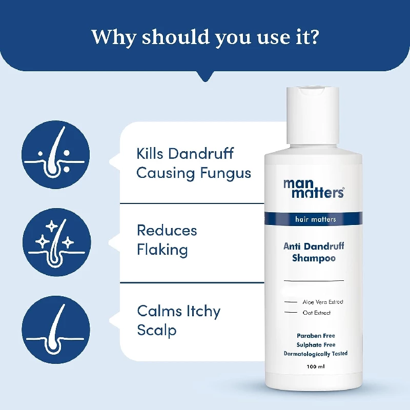 Man Matters Anti Dandruff Shampoo - Image 2