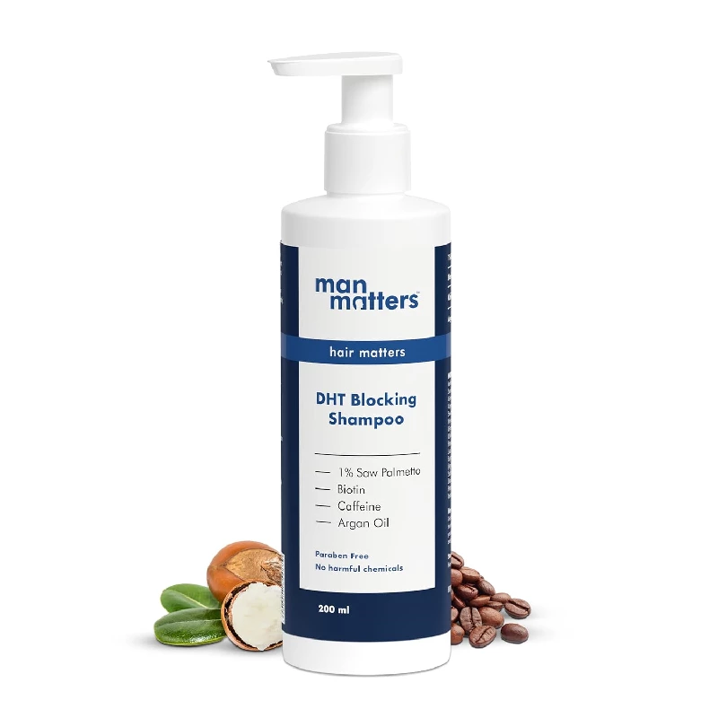 Man Matters DHT Blocking Anti Hair Fall Shampoo Man Matters DHT Blocking Anti Hair Fall Shampoo-Pack Size-200 ml