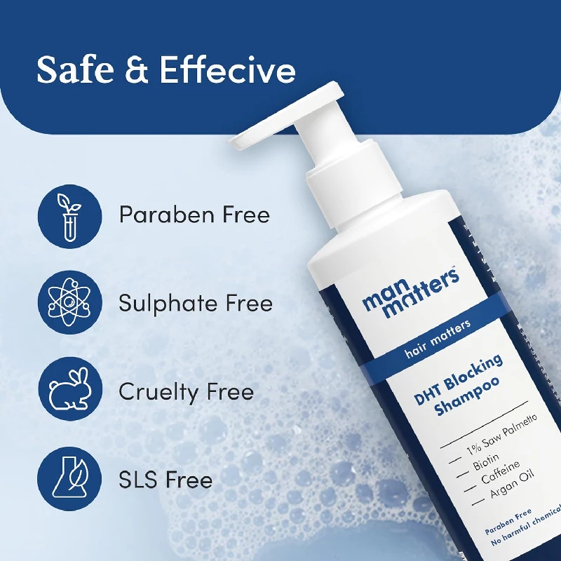 Man Matters DHT Blocking Anti Hair Fall Shampoo - Image 6