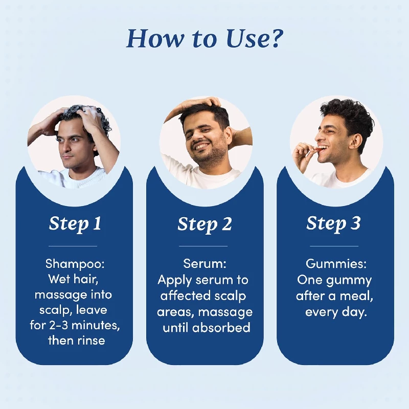 Man Matters Hair Growth Pack of Advanced Hair Serum and Anti Hair Fall Shampoo - Image 5