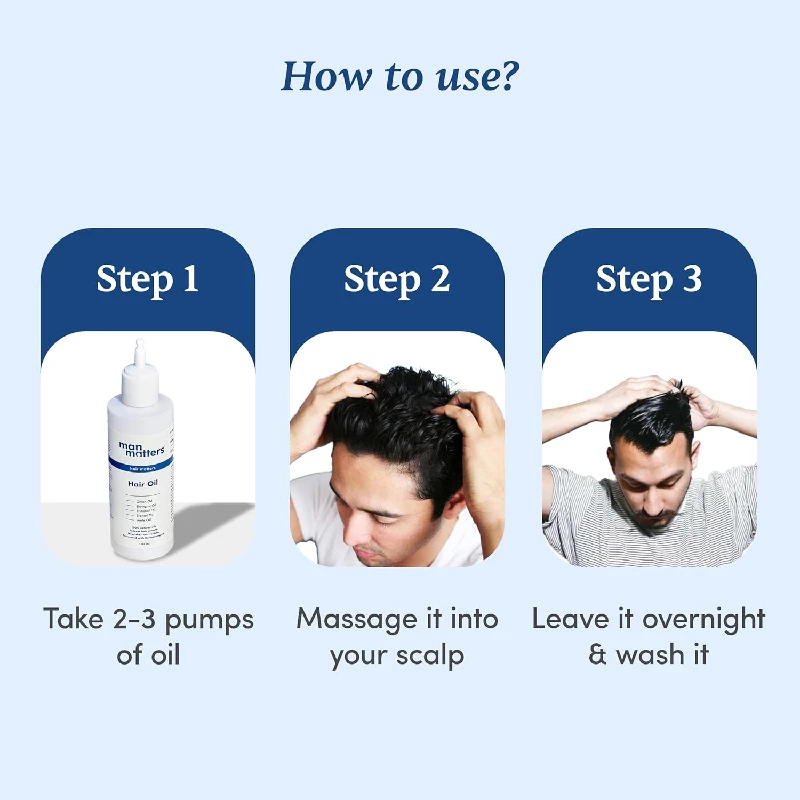 Man Matters Hair Oil - Image 4