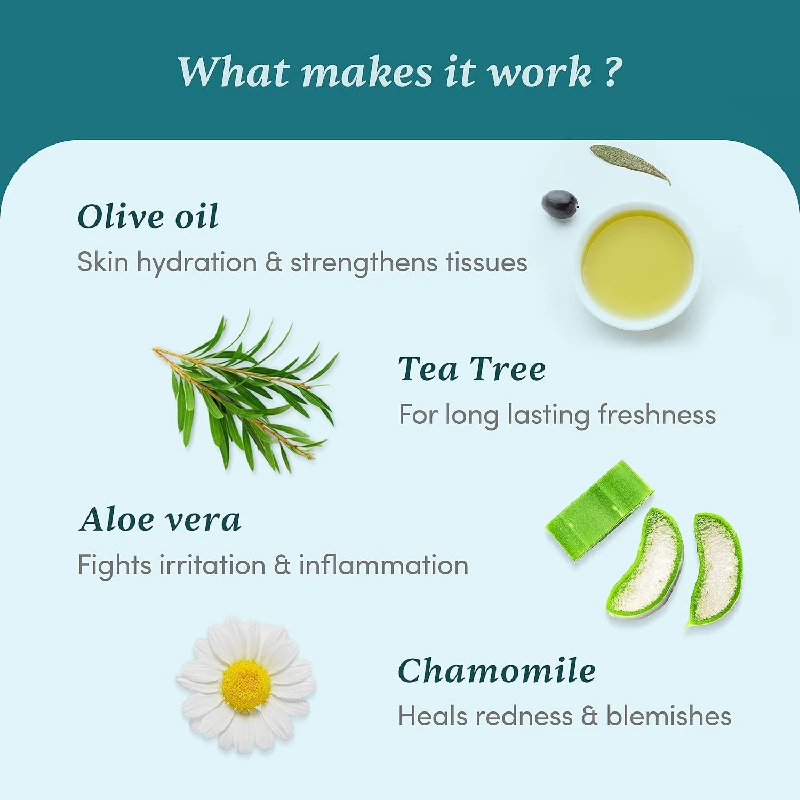 Man Matters Intimate Wash with Aloe Vera, Tea Tree for Men - Image 4