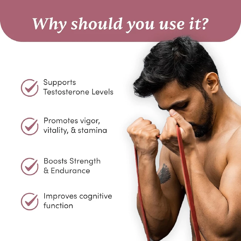 Man Matters SJ Ashwagandha, Gokshura, Safed Musli Capsules For Men - Image 4