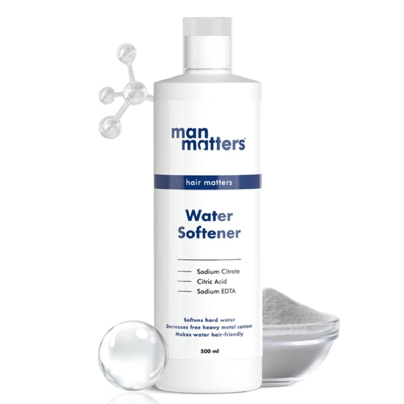 Man Matters Water Softener that Reduces Hair Fall & Skin Itching Man Matters Water Softener that Reduces Hair Fall & Skin Itching-Pack Size-500 ml