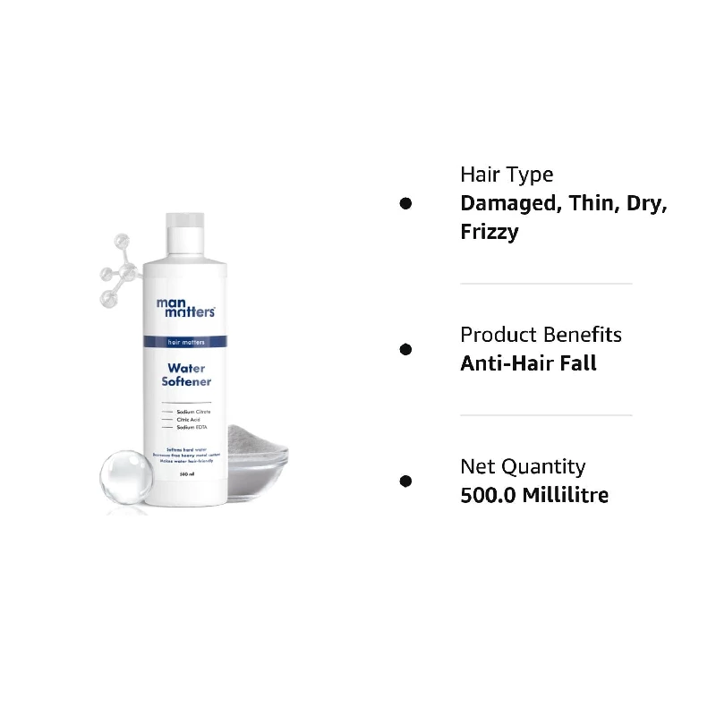 Man Matters Water Softener that Reduces Hair Fall & Skin Itching - Image 10