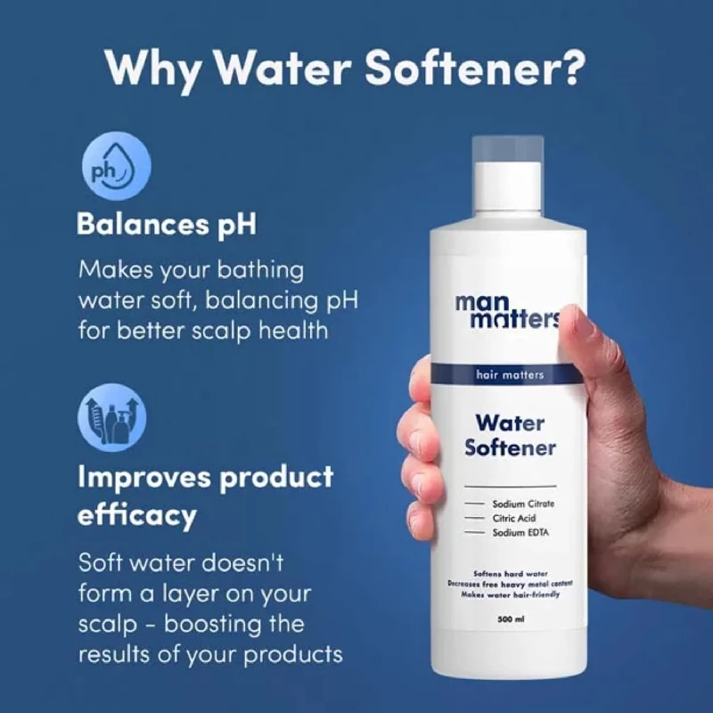 Man Matters Water Softener that Reduces Hair Fall & Skin Itching - Image 3