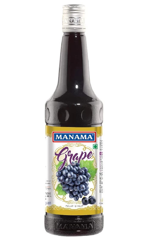 Manama Grape Fruit Syrup Mixer For Mocktails And Cocktails