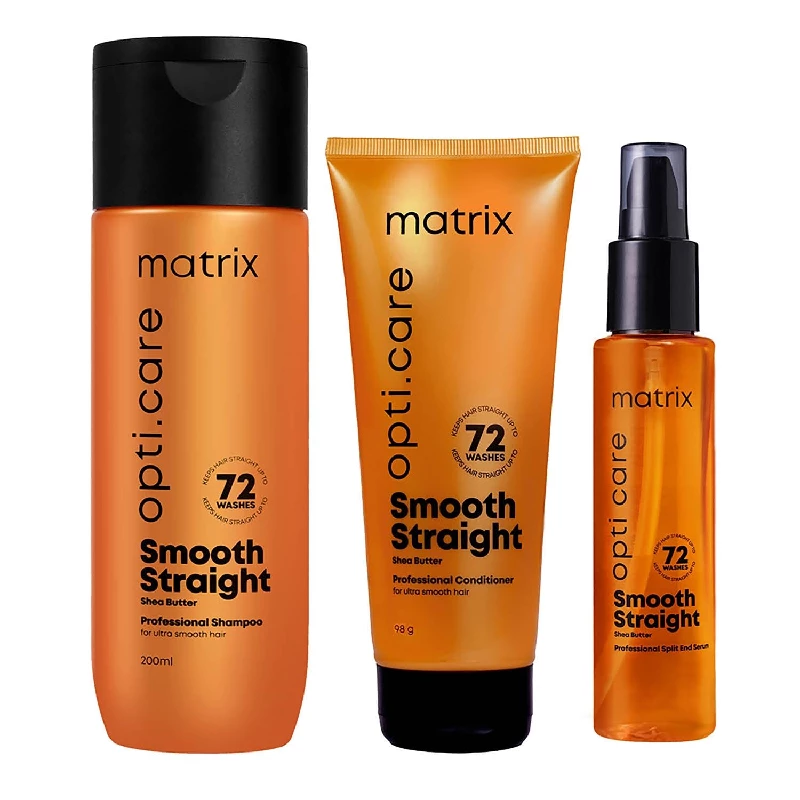 Matrix Opti. Care Smooth Straight Professional Ultra Smoothing Combo Matrix Opti. Care Smooth Straight Professional Ultra Smoothing Combo-Pack Size-398 g