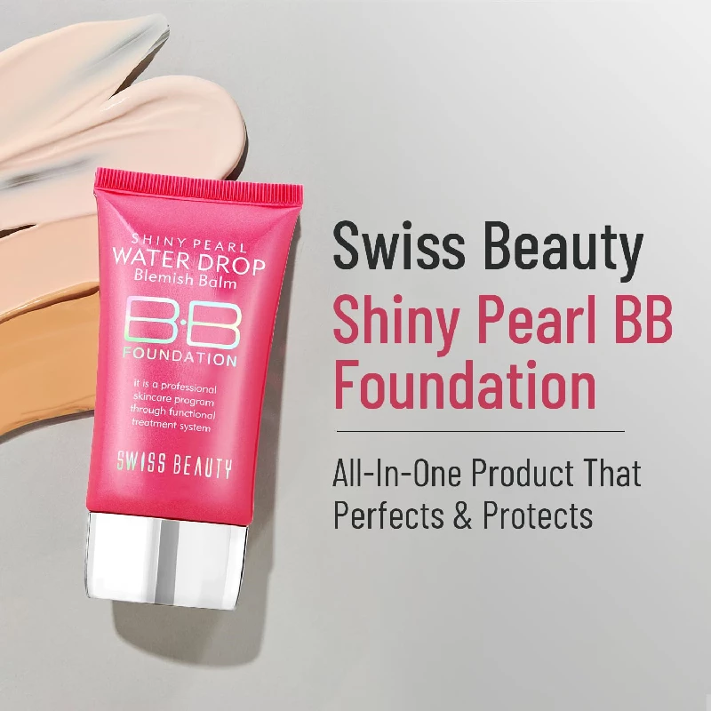 Matte Shiny Pearl Water Drop Liquid Foundation - Image 2