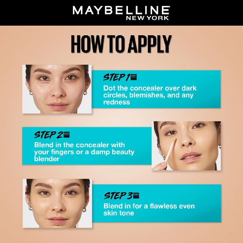 Maybelline New York Fit Me Matte And Poreless Ultra Blendable Full Coverage Lotion Concealer - Image 4