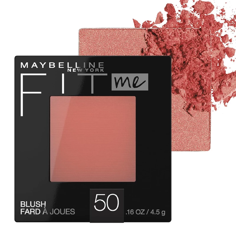 Maybelline New York Fit Me Mono Blush - 50 Revolution Maybelline New York Fit Me Mono Blush - 50 Revolution-Pack Size-4.5 g