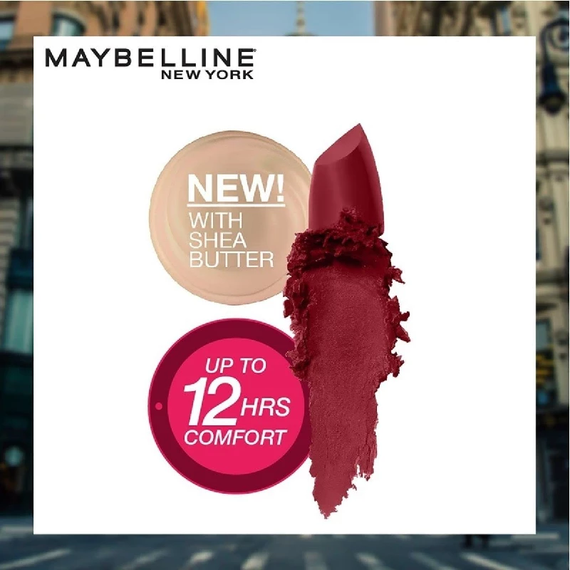 Maybelline New York Matte - 695 Divine Wine - Image 3