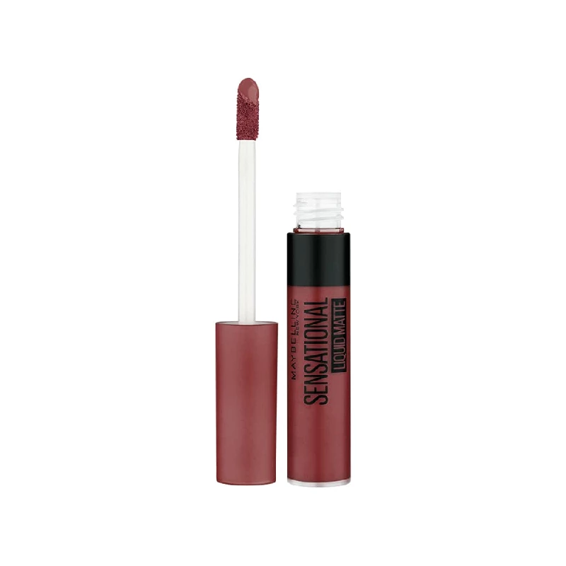 Maybelline New York Matte Finish 21 Nude Nuance & 24 Touch of Spice Non-Sticky Lipstick - Image 2