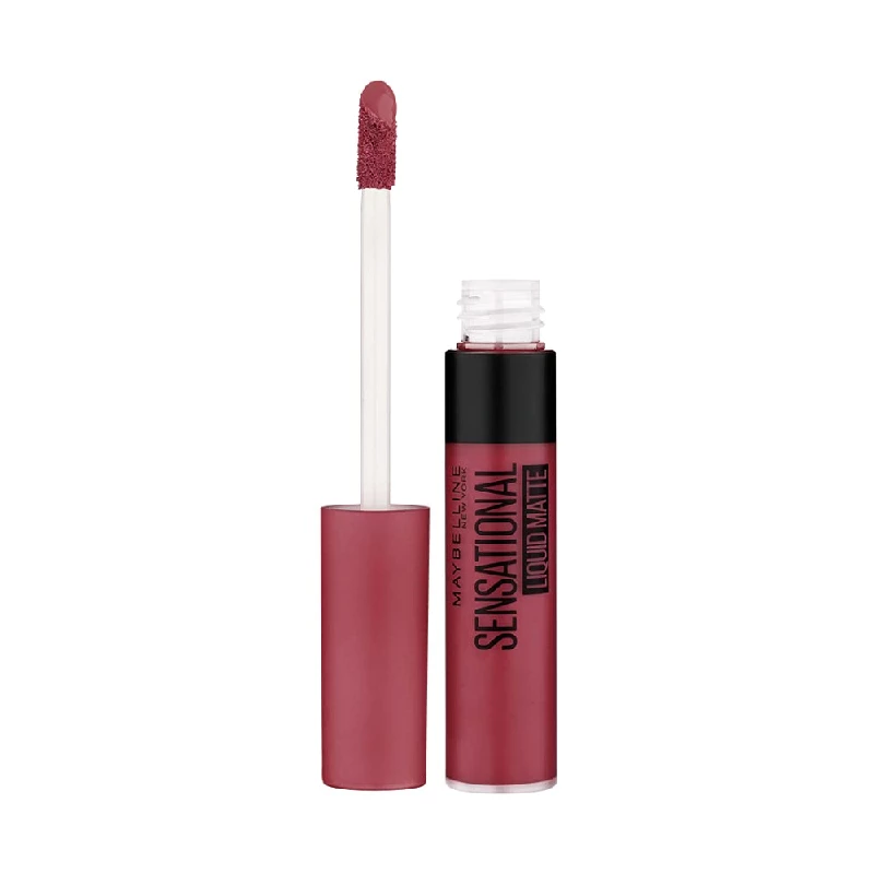 Maybelline New York Matte Finish 21 Nude Nuance & 24 Touch of Spice Non-Sticky Lipstick - Image 4