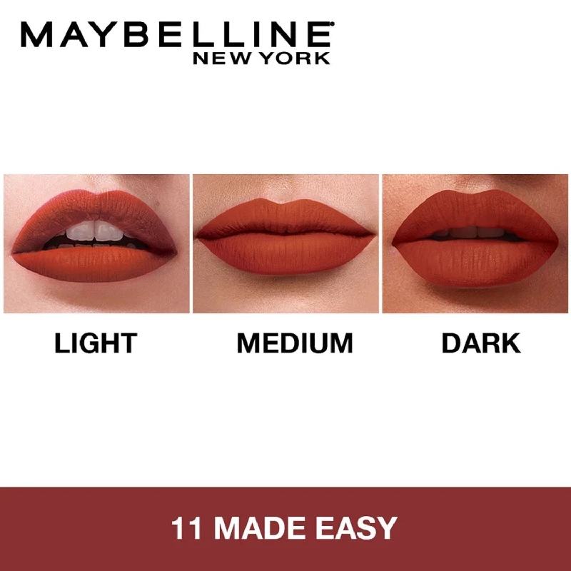 Maybelline New York Matte Finish, Non-Sticky Lipstick - Image 4