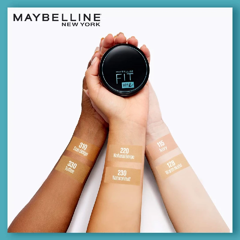 Maybelline New York Oil Control Powder - 128 Warm Nude - Image 4