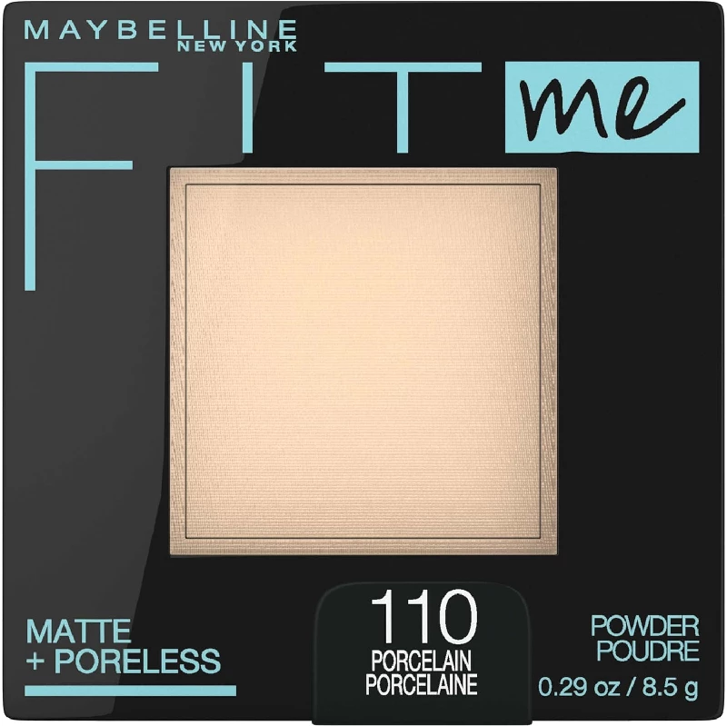 Maybelline New York Powder Foundation (110 Porcelain) Maybelline New York Powder Foundation (110 Porcelain)-Pack Size-8.5 g
