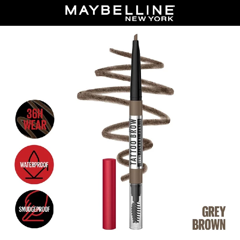 Maybelline Waterproof Eyebrow Pencil, With Precision Tip,Tattoo Brow Pencil ,Combo Pack - Image 2