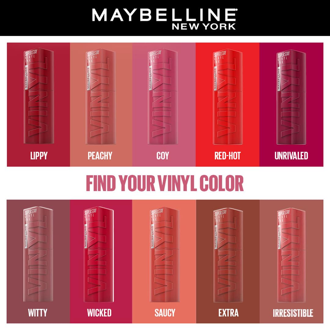 Maybelline Superstay Vinyl Ink Liquid Lipstick - Image 25