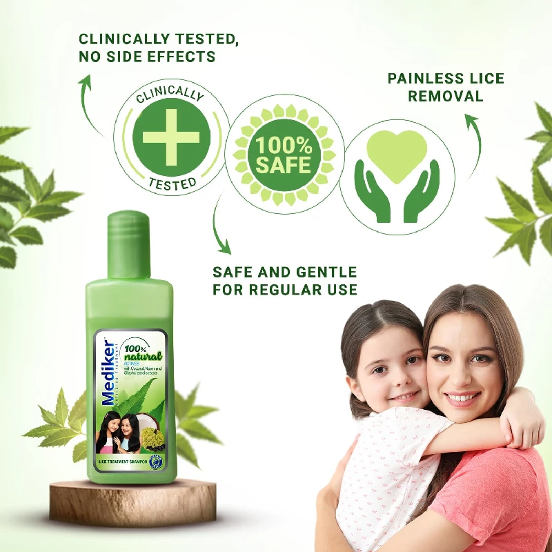Mediker Anti-Lice Treatment Shampoo - Image 3
