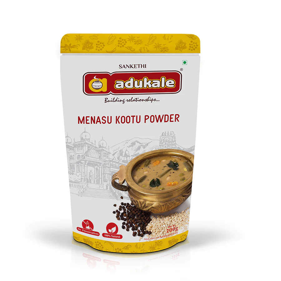 Menasu Kootu Powder | Unique Podi/Pudi | Adukale Menasu Kootu Powder | Unique Podi/Pudi | Adukale-Pack Size-200 g