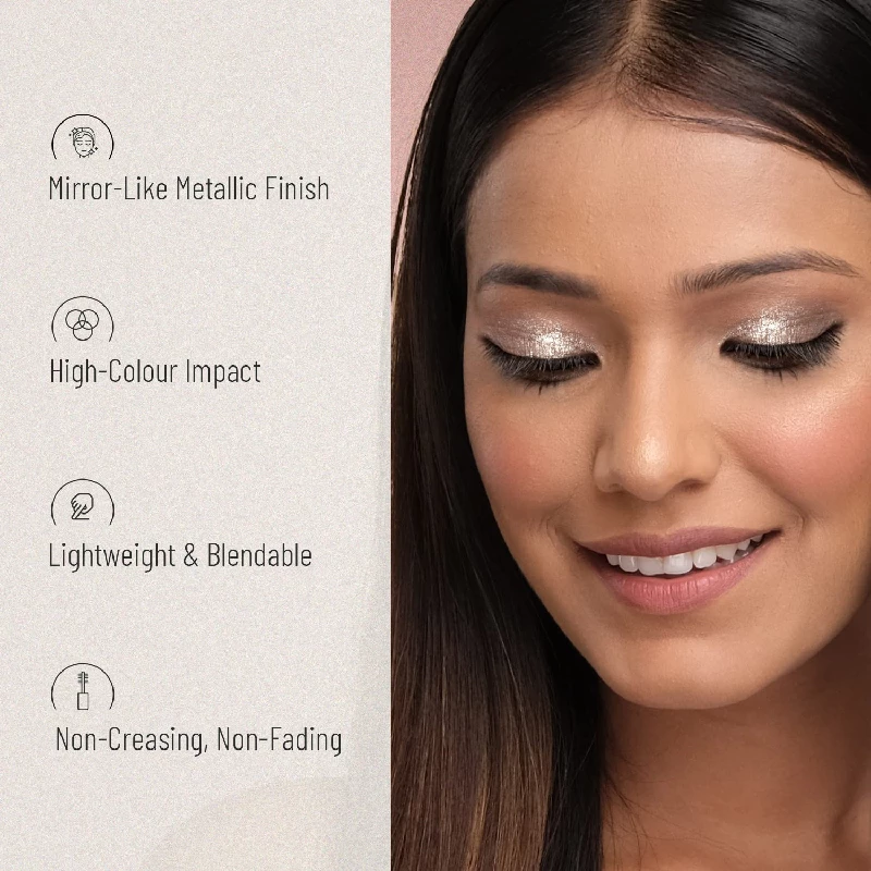 Swiss Beauty Metallic Liquid Eyeshadow - Image 2