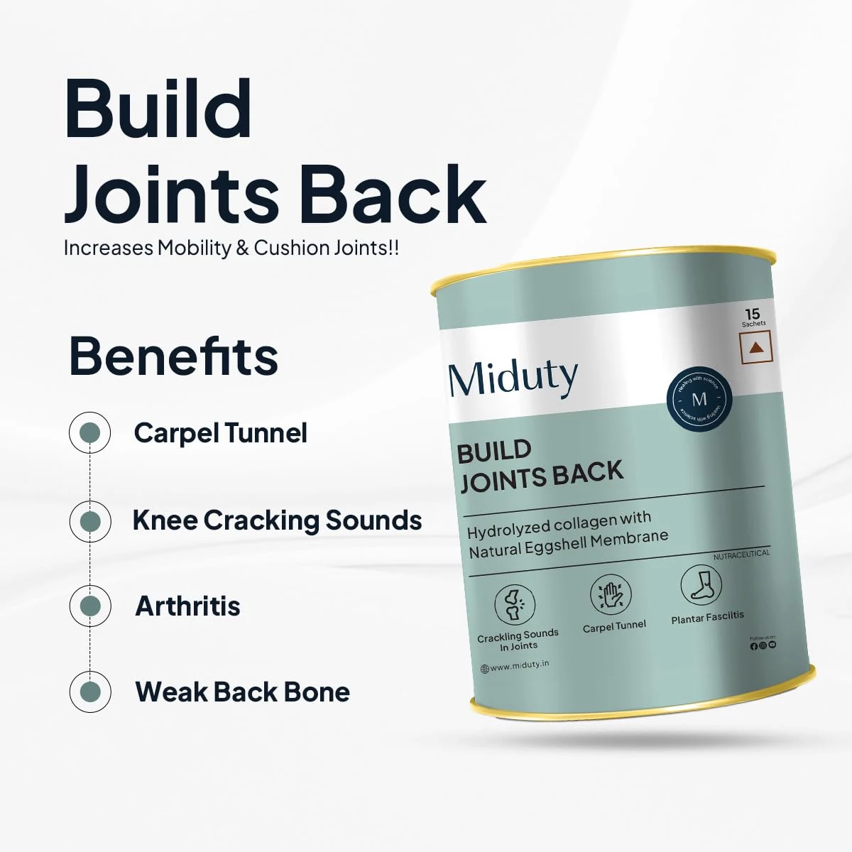 Miduty Build Joints Back Relief Supplement - Image 3
