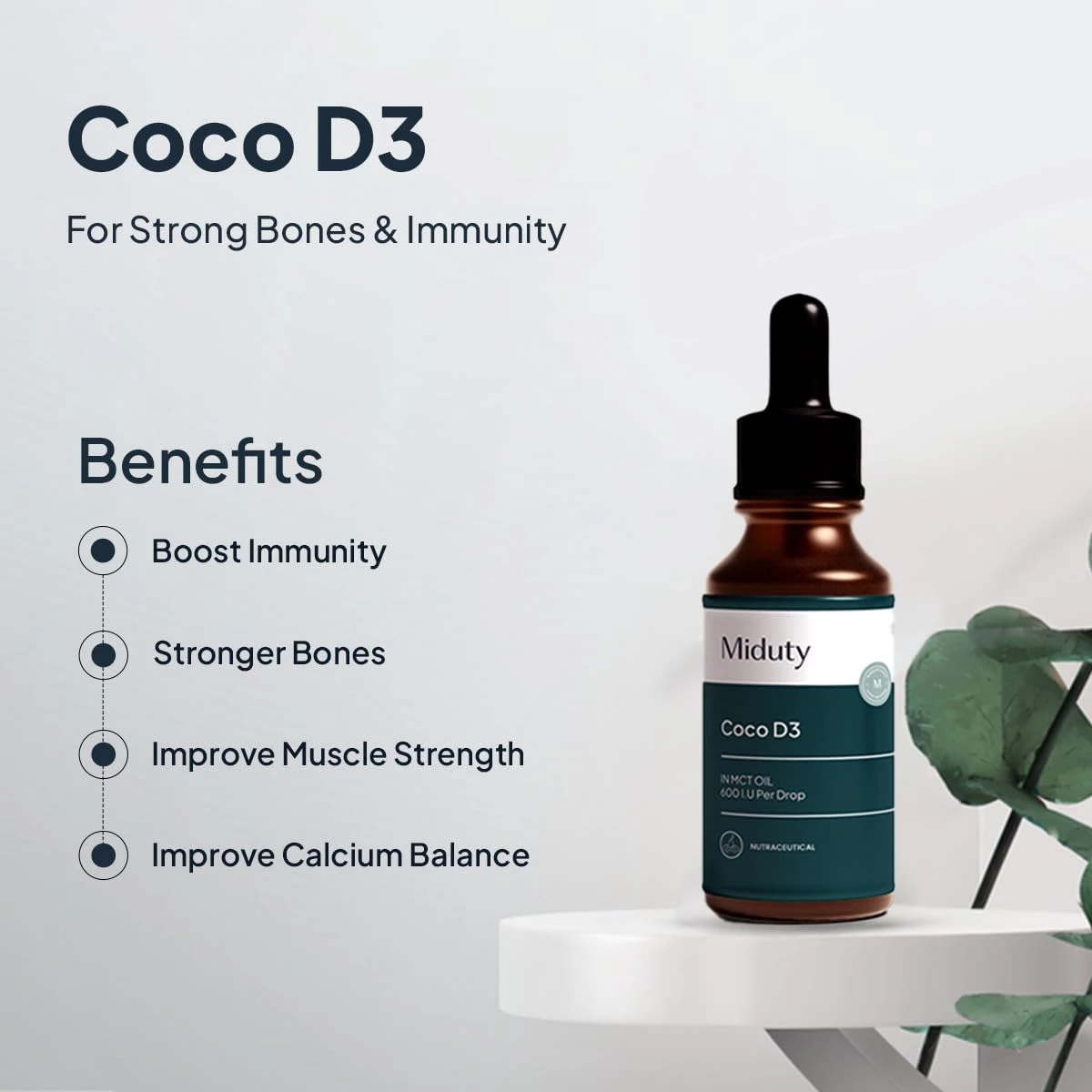Miduty Coco D3 Immunity Drop - Image 2