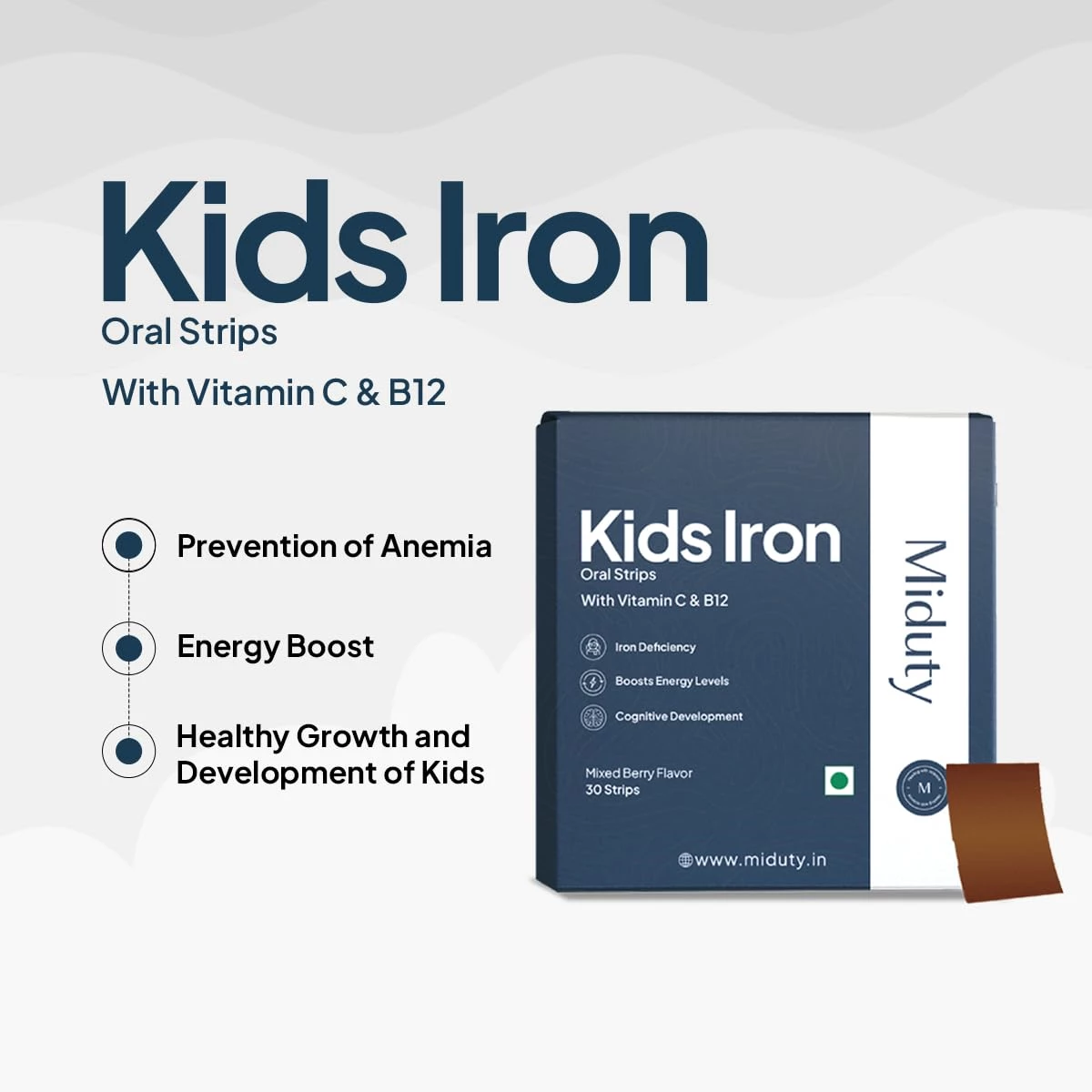 Miduty Kids Iron Strips for Kids - Image 2