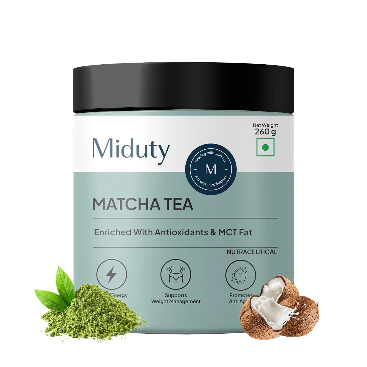 Miduty Matcha Tea - Image 1