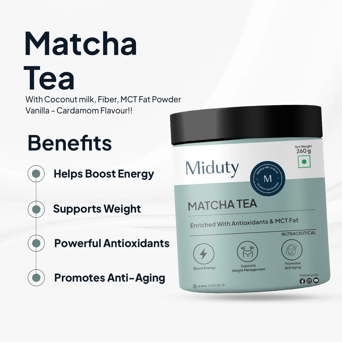 Miduty Matcha Tea - Image 2