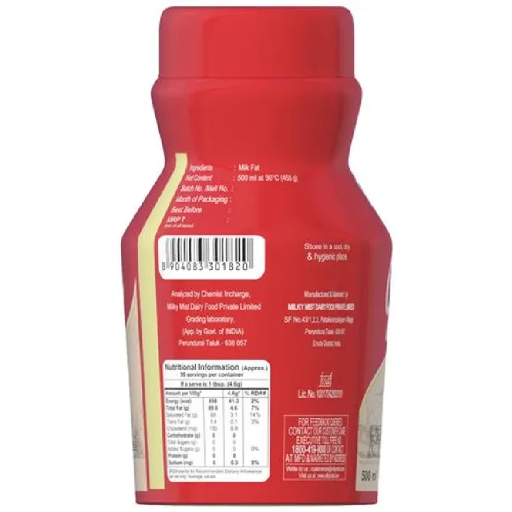 Milky Mist Cow Ghee - Rich In Protein, Calcium, Excellent Taste & Texture - Image 10