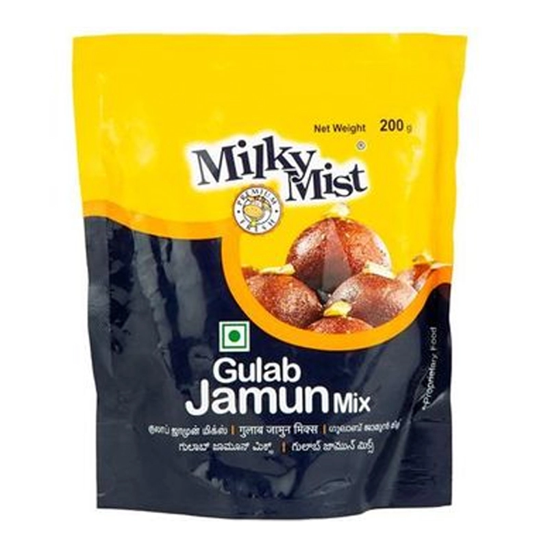 Milky Mist Gulab Jamun Mix - Rich In Taste, Soft, Flavourful Sweet Dish Milky Mist Gulab Jamun Mix - Rich In Taste, Soft, Flavourful Sweet Dish--200 g