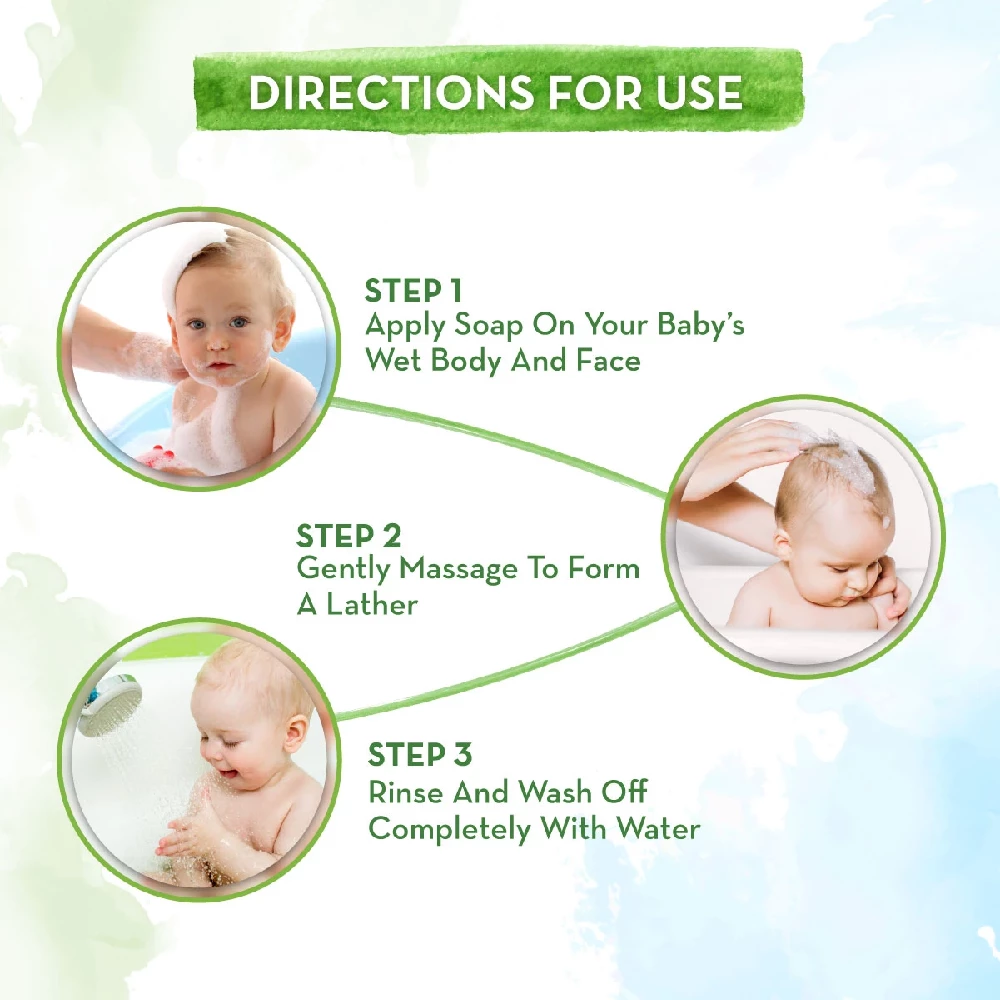 Milky Soft Bathing Bar for Babies with Oats, Milk and Calendula - Image 4