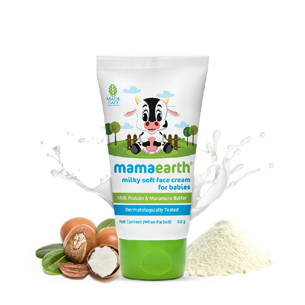 Milky Soft Face Cream With Murumuru Butter For Babies