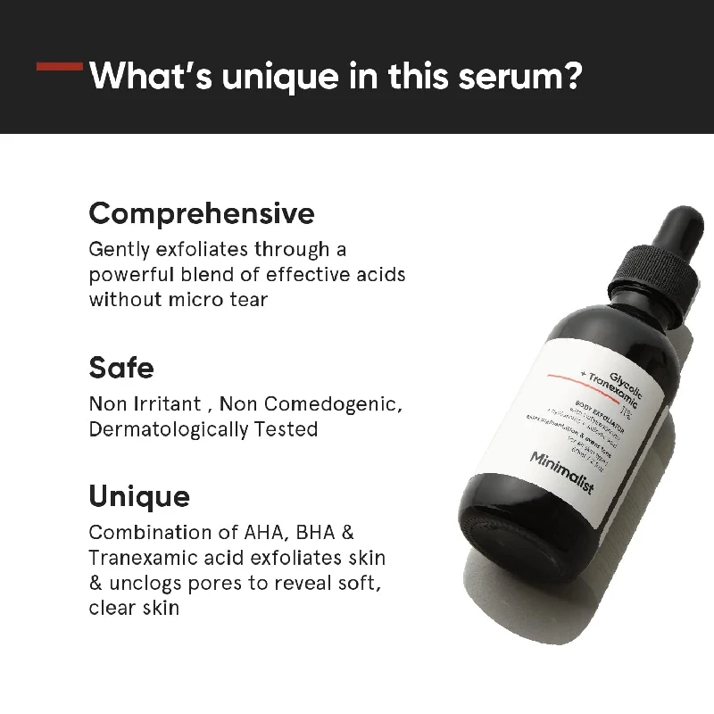 Minimalist 11% Glycolic acid & Tranexamic acid - Image 4