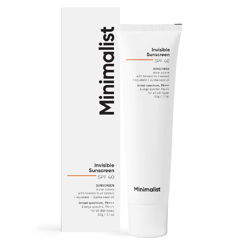 Minimalist Invisible Sunscreen