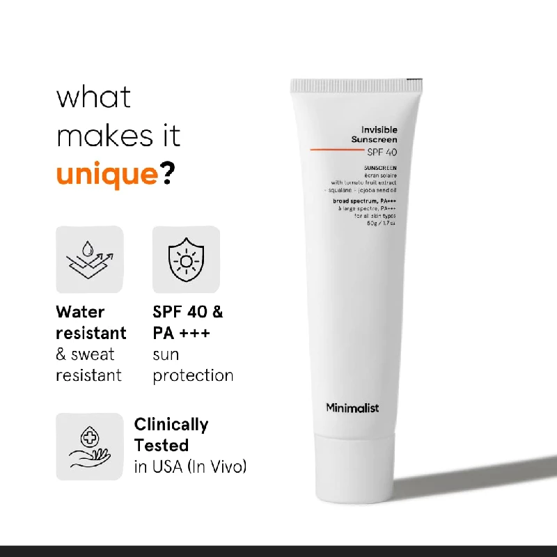 Minimalist Invisible Sunscreen - Image 2