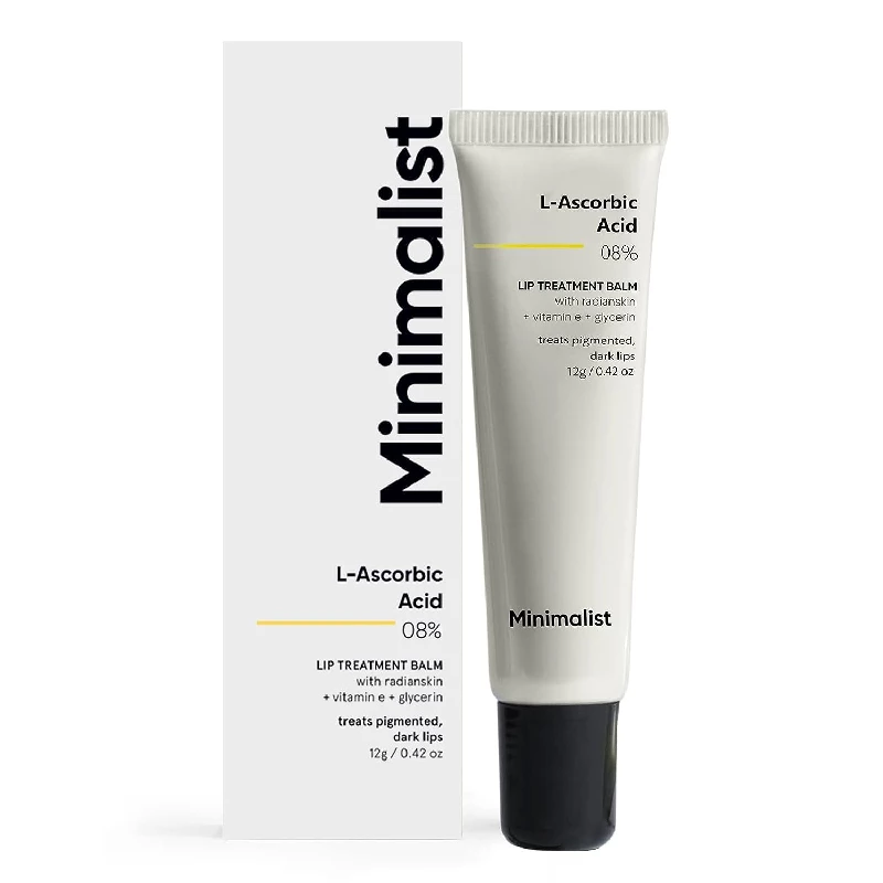 Minimalist 8% L-Ascorbic Acid Lip Treatment Balm Minimalist 8% L-Ascorbic Acid Lip Treatment Balm-Pack Size-12 g